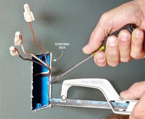 how to pull out electrical box|how to replace electrical box.